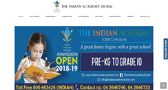 Desktop Screenshot of indianacademydubai.com